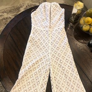 White Lace Jumpsuit